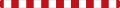 StVO Zeichen 600-32 — Absperrschranke (100x1600)